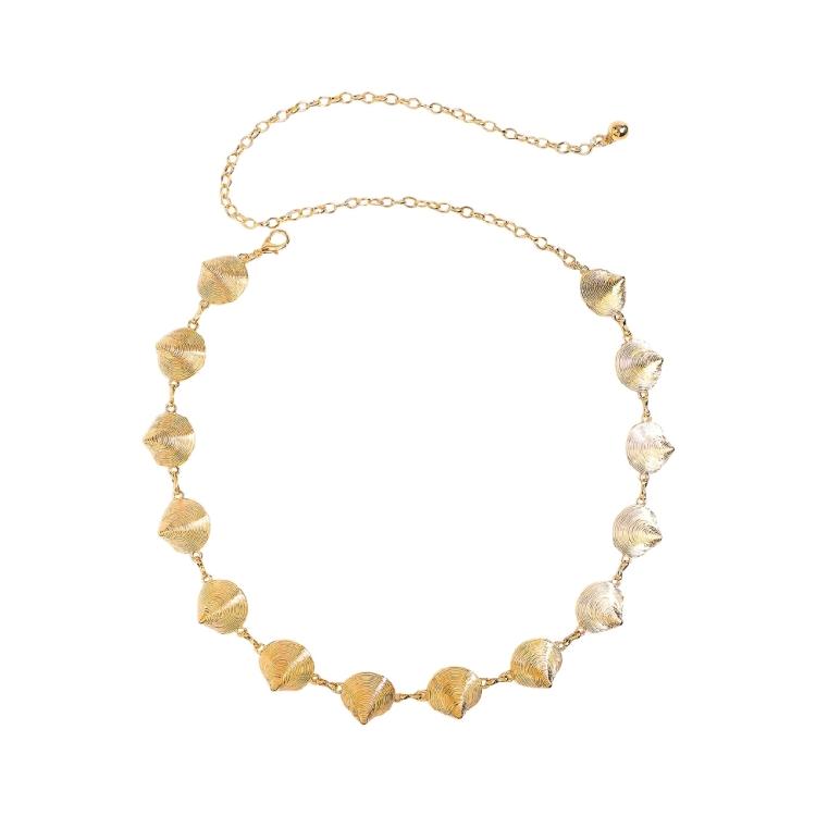 

Elegant Ellipse Shell Waist Chain with Adjustable Length Body Jewelry For Women Girl Dress Pants Party Accessories