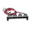 4 LEDs Light Bar Roof Lights Lamp A essory Part for   scx10    ‑4 RC Car (White)