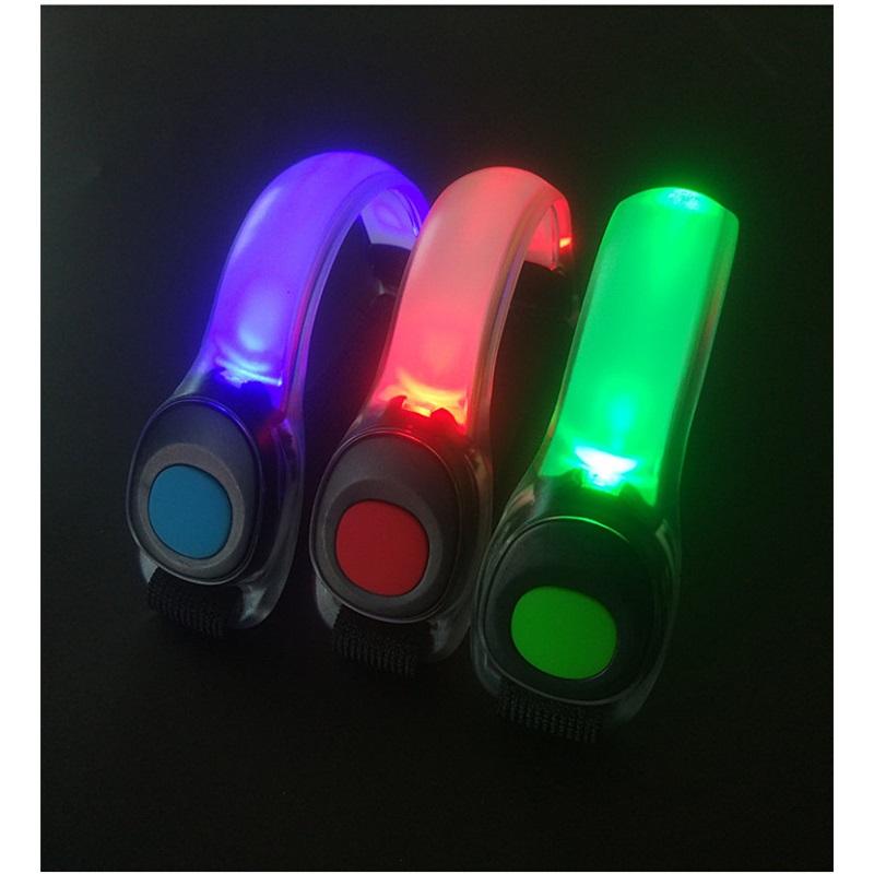 Luminous Armband For Outdoor Sports Running Cycling Light Up Adjustable Velcro Night Safety Arm Band