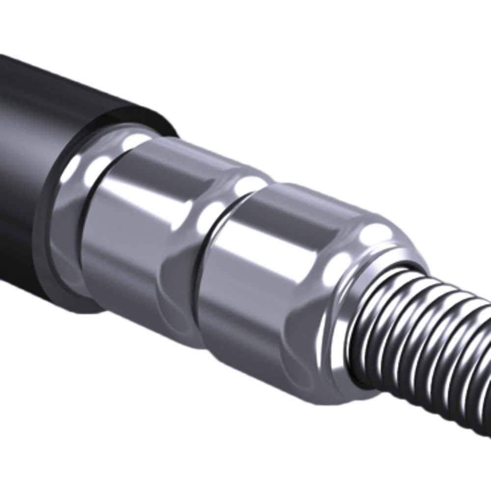 ABUS Motorcycle Cable Steel Tracer 1360 Lock, 85cm, O-Flex (1360/85)