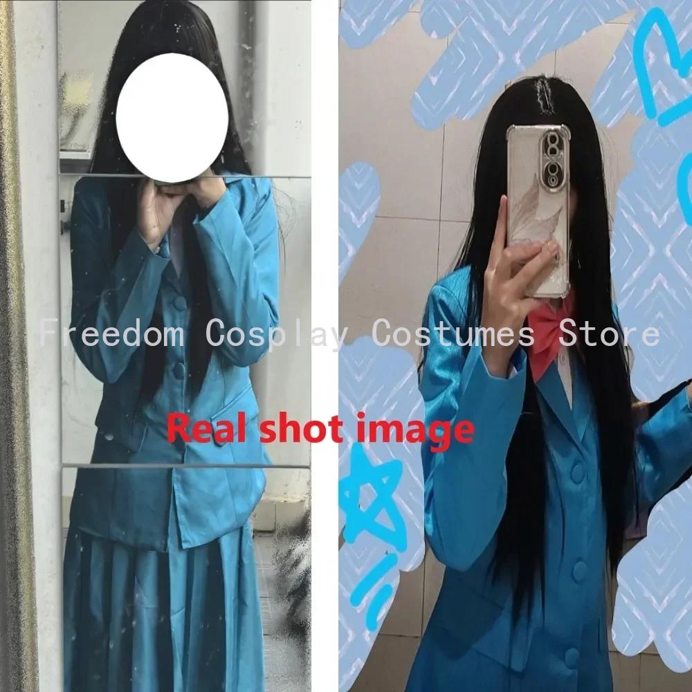 Anime Kimi ni Todoke Od tebe k mně Sawako Kuronuma Cosplay Kostým Plná Sada, JK Školní Uniforma Sako Sukně Košile Mašle