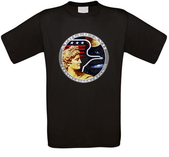 

Apollo 17 Space Astronaut Moon T-Shirt 4XL
