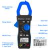 9999 Counts Power Meter Three-Phase Clamp Meter Multimeter, In-Rush Current,True RMS,ACV,ACA,KW,KVA,for HVAC,HOLDPEAK HP-580P