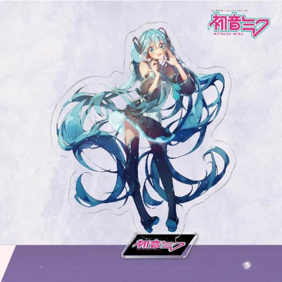 Anime Game Merchandise Hatsune Miku Acrylic Stand Decoration Ornament