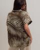 Blouse Palms Nagrada 4117 42 Beige-olive