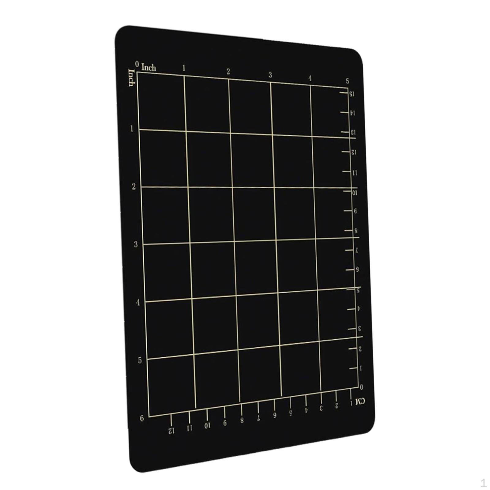 

Cutting Mat with Grid for Die-cutting Machines, Versatile Rubber Embossing And 14.92cmx19.68cm