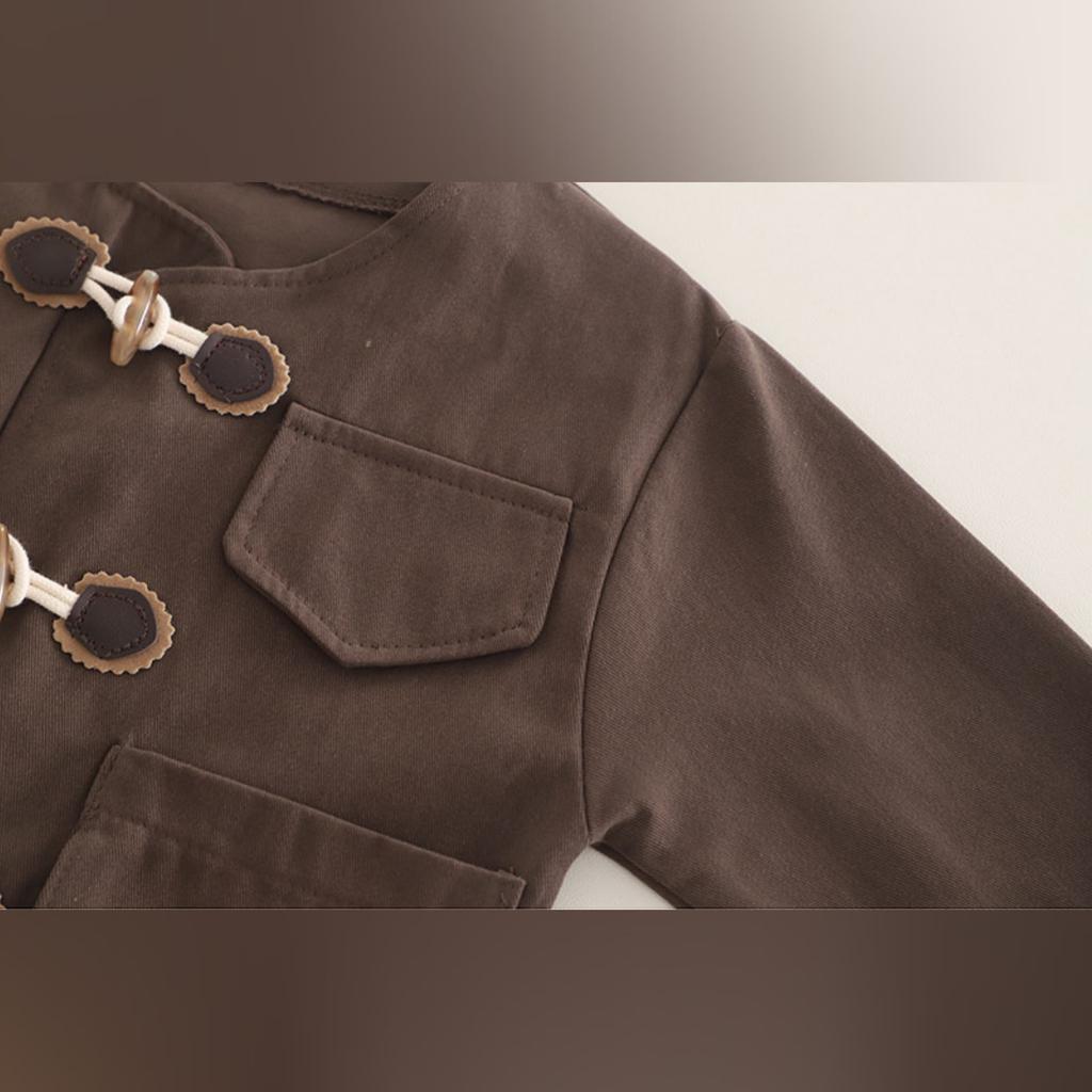 Dětská ležérní souprava s dlouhým rukávem, pohodlné každodenní oblečení