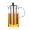 Zhenqi High Borosilicate Glass Teapot with Stainless Steel Infuser