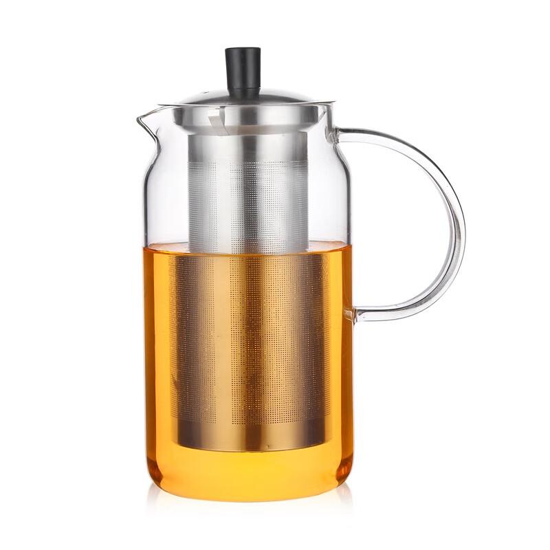 Zhenqi High Borosilicate Glass Teapot with Stainless Steel Infuser