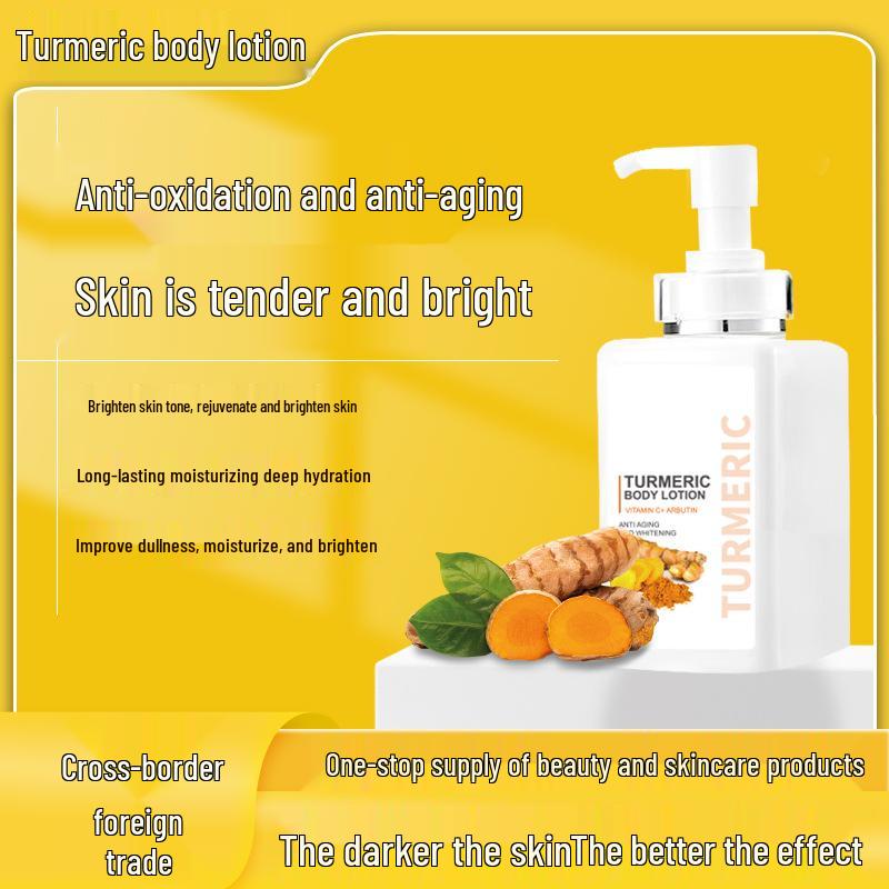 Turmeric Facial Care Set: Brightening Serum, Hydrating Cream & Cleansing Mud Mask