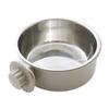 3 Colors Pet Cage Bowl 2-in-1 Pet Feeding Tool Portable Cat Dog Food Dispenser  Rabbit
