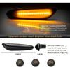 D-Lumina Sequential Amber LED Side Marker Lights Turn Signal Lamp Assembly for BMW E90 E91 E92 E93 E46 E53 E60 E61 X3 E83 X1 E84 E81 E82 E87 E88 Side