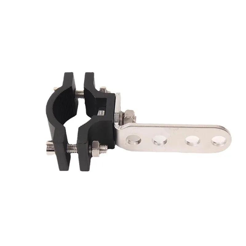 Neuer Motorrad Scheinwerfer Rückspiegel Scheinwerfer Signal Leuchte Feste Halterung Halterung Universelle Montagehalterung 2 Stück