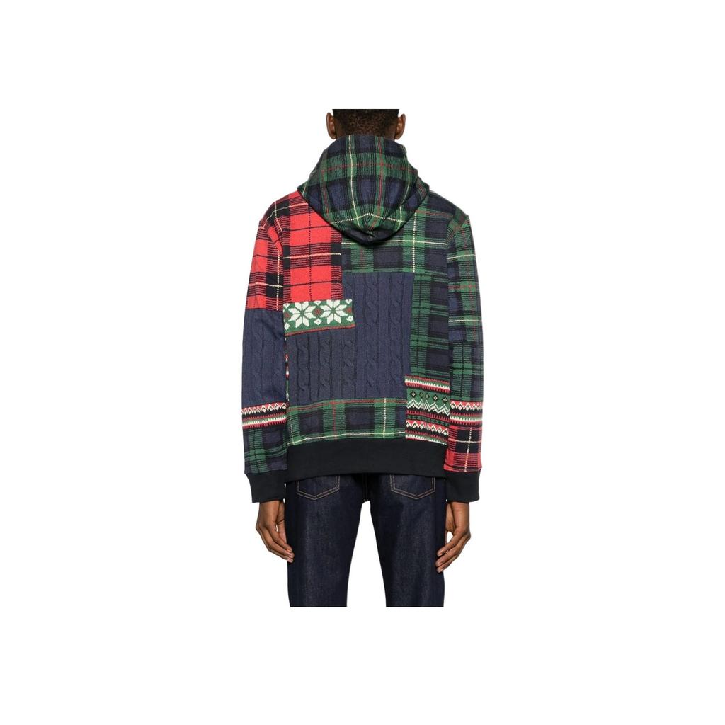 Polo Ralph Lauren Patchwork Design Logo Embroidered Loose Fit Long Sleeve Jacket Men Jacket Multicolor 710920201-001