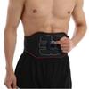 Portable Muscle Stimulator Belt for Abdomen Toning USB Rechargeable Home Fitness Body Massager