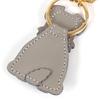 Kitamura Miniature Schnauzer Keychain (NH0862) for Women, Standing and Moving Face
