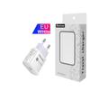 20W PD Fast Charger with EU/US/UK Plug - Single Port
