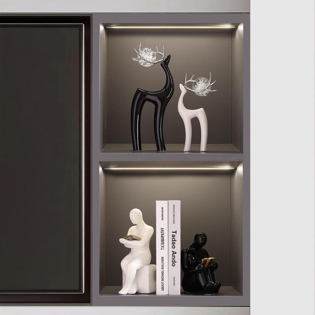 Fulu Luxury Living Room Tabletop Ornaments: High-End Decor for Wine Cabinets, TV Sideboards, and Housewarming Gifts