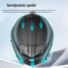 3C Certified Motorcycle Helmet: Double Lens, Convertible Half & Full Design for All Seasons, Unisex Model