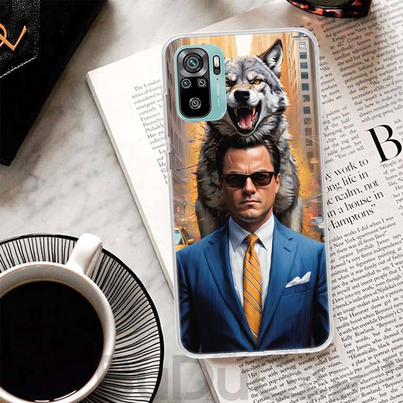 The Wolf of Wall Street Movie Cover For Xiaomi Redmi Note 14 13 12S 12 11 Pro Plus Phone Case 11S 10S 10 11E 11T + 9S 9 Print Co