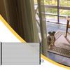 No-Drill Pet D Og Gate - Retractable Safety Guard, Toddler Stair Gate, Ingenious Mesh Dog Fence, Isolation Barrier For Indoor