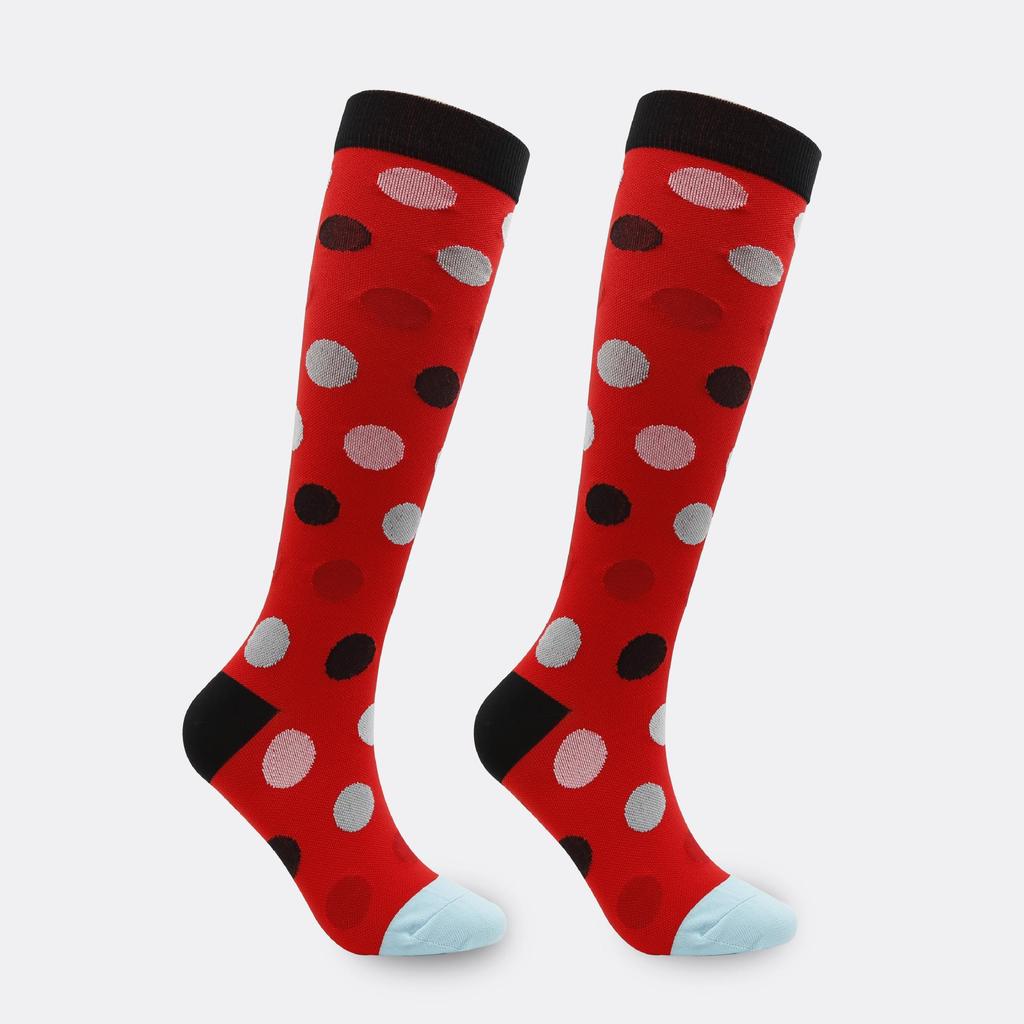 33 Styles: Sports Compression Long Socks - Elastic & Colored