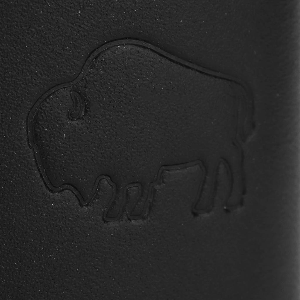 IL BISONTE Key Case SKH115 PV0039 BK255H IO KEYRING Black Black [Item]