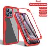 360 Clear Shockproof Case For iPhone 16 Pro Max Screen Back Transparent Cover Full Protection For iPhone 16 Plus 16Pro Max Cases
