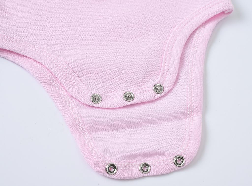 3 Items Baby Girls Clothes  Pour Nouveaux Cotton Short Sleeve Girl Bodysuit 0-12 Months Newborn Boys Clothing Toddler