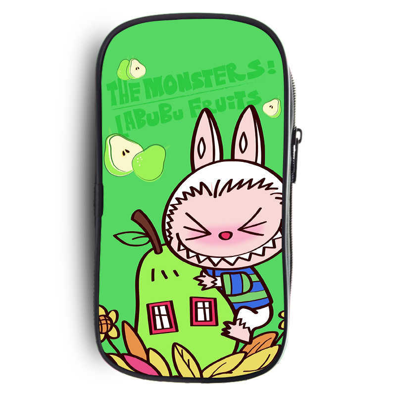 2025 Labubu Primary And Secondary School Students Cartoon Diy Printing Fashion Storage Pencil Bag