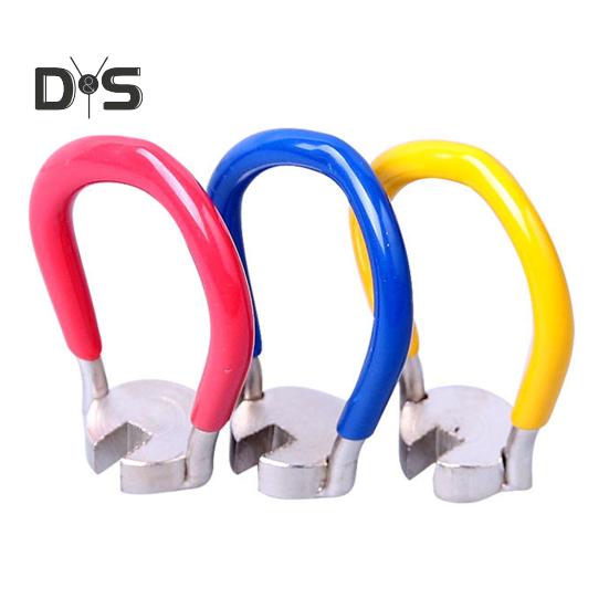 Bike Spoke Wrench Tool Steel Bicycle Wheel Spoke Tool Bike Rim Correction Kit for Adjust Cycling Wheel Tension