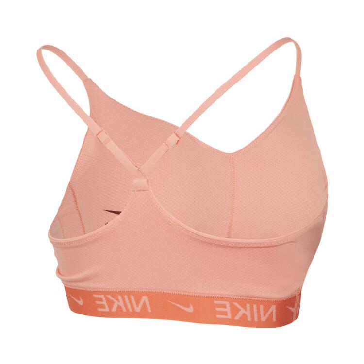 Nike Indy As W Nk Df Lgt Spt Bra Comfortable Fashion Sports Bra Women Underwear Pink FD1063-844