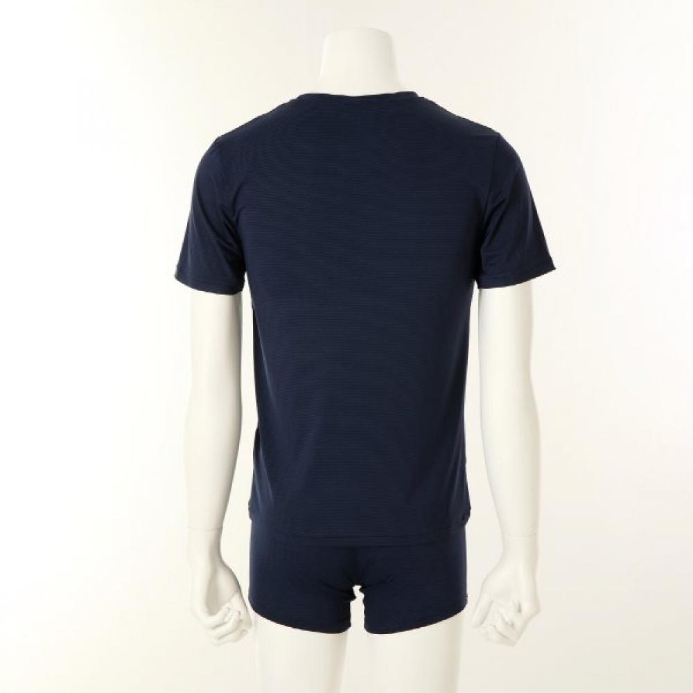 Wacoal Men S Short Sleeve Running Melange [wmv2434a]