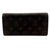 LOUIS VUITTON M61578 Monogram leather Portefeuille Emily Purse Brown leather Women Used