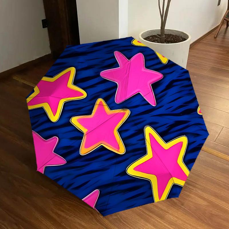

1pc Starry Night Decorations Automatic Open/Close Umbrella, Formal Events - Ideal Gift for Family or Friends, Outdoor Accessory yy251211237
