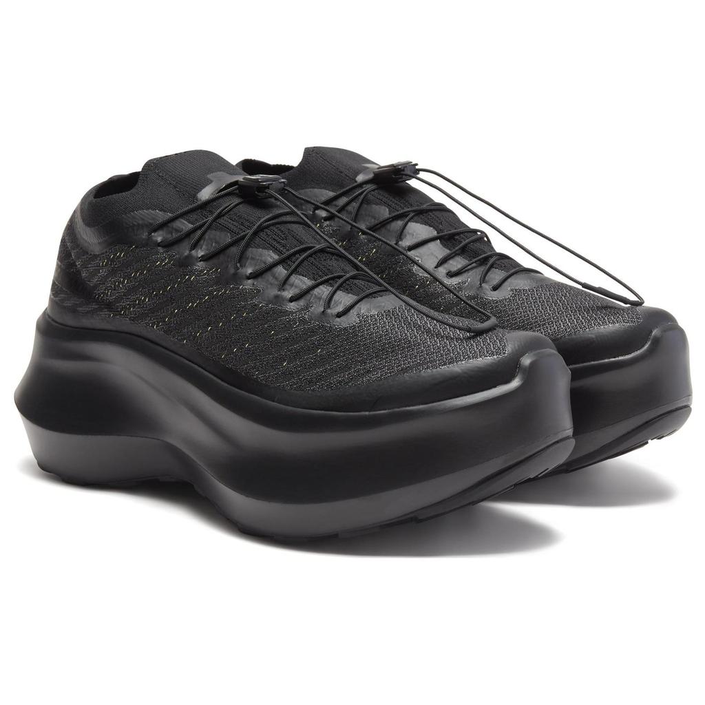 Comme Des Garçons Shirt X Salomon Pulsar Advanced Outdoor Functional Shoes Unisex Sneakers Black 471952