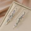 European-American Retro Leaf & Elf Ivy Earrings