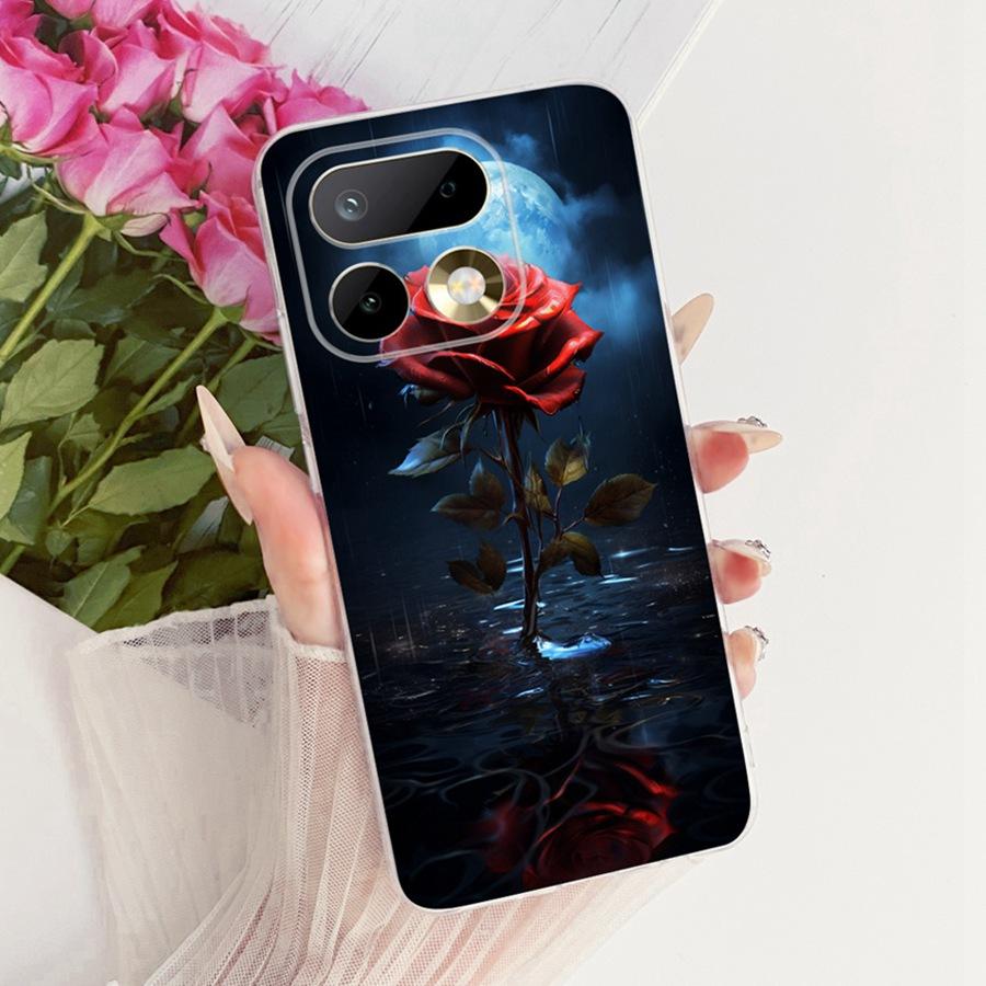 For Realme 16 Pro Case Flowers Butterfly Painted Cover Soft Silicone Casing For Realme16 16Pro 16 Pro+ Plus Phone Case