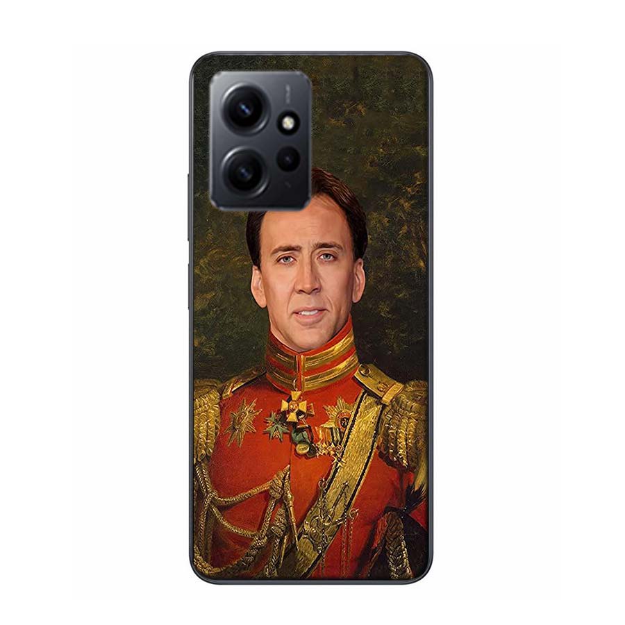 

Funny Nicolas Cage Actor Phone Case For Redmi 12 13C 12C 15C 9 10 10C Note 13 Pro Plus 14 15 Pro 9T 9C 9A TPU Soft Cover Clear C Redmi Note 10(10S)4G