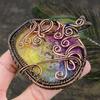 Rainbow Solar Quartz Copper Wire Wrap Jewelry Pendant 3.27 P9w72