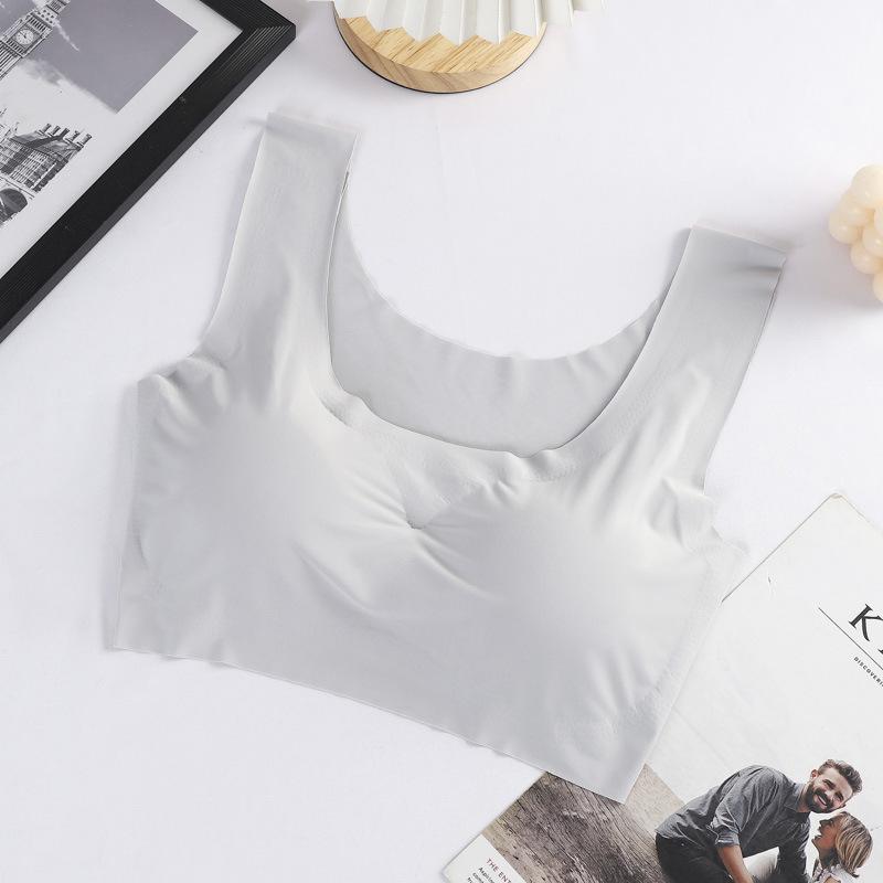 Shangpin Nahtloser Bügelloser Push-Up Übergröße Yoga Sport-BH