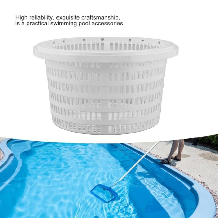 Quickly Change Skimmer Basket High Efficiency Pool Skimmer Basket Swimming Pool Maintenance Accessories