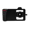 Telefonní video rig Ruční stabilizátor kamery pro smartphone Univerzální podpora s širokoúhlým makro 2 v