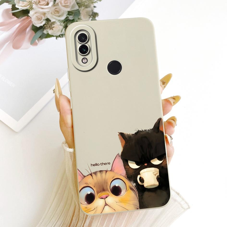 Case For Xiaomi Redmi Note 7 Pro Cover Lovely Cat Rabbit Cartoon Soft Candy Silicone Protective Shell For Redmi Note 7 7S Fundas