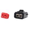 Motorcycle Waterproof Fuse Holder with 2pcs 40AMP Blade Fuses Inline Fuse Holder Motorcycle Fuse Box