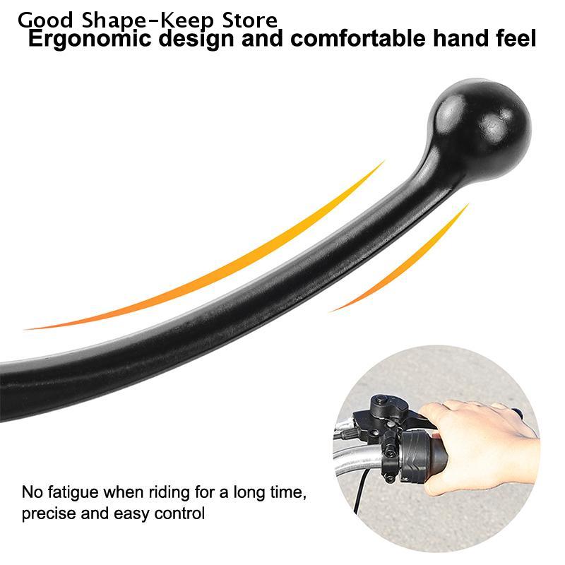 BMX Brake Levers for Electric Bicycles Ultralight Aluminum Alloy Design for Enhanced Brake Control for City Commuting
