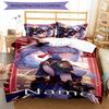 3pcs Custom Name Cartoon Genshin Impact Ayaka Kamisato Bedding Set Duvet Cover Closure Includes 1 Duvet Cover & 2 Pillowcases for All Seasons Bedroom 