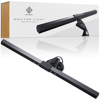 WESTBERRY Monitorlicht Schreibtischarbeit Palico 40cm USB-Licht Bildschirmlicht Schreibtischlicht