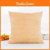 Cozy Supersoft Striped Corduroy Cushion Cover For Your Stylish Sofa