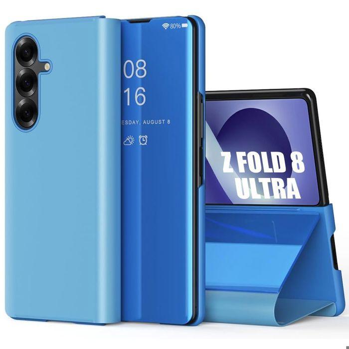 Custodia per Samsung Galaxy Z Fold 8 Ultra, Custodia Intelligente con Copertura Anti-Graffio - Blu